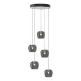 Ume 5 Light Pendant White CGG Standard By Hubbardton Forge