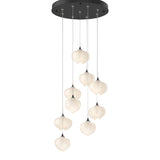 Ume 9-Light Chandelier in Black, Standard by Hubbardton Forge