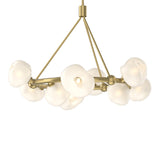 Ume 9-Light Ring Chandelier in Modern Brass by Hubbardton Forge