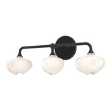 Ume Curved Arm Vanity Light in Black, Black by Hubbardton Forge