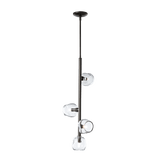 Ume Vertical Pendant Oil Rubbed Bronze Clear Glass By Hubbardton Forge
