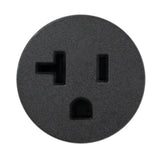 Unfit Cover Plate 20A Black By Prado