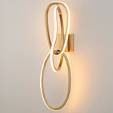 Unity 3 Light LED Wall Sconce Brushed Champagne By ET2 With Light1
