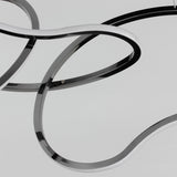 Unity 6-Light LED Linear Pendant by ET2 - Black Chrome