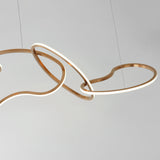 Unity 6-Light LED Linear Pendant by ET2 - Brushed Champagne