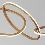 Unity 6-Light LED Linear Pendant by ET2 - Brushed Champagne
