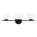 Uptowne Bath and Vanity Light 21 Inch Black