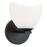Uptowne Bath and Vanity Light 6 Inch Black