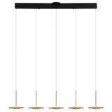 Uranas Multilight Linear Suspension 5 Lights By PageOne