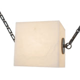 Urban Bronze/Alabaster Mineral Chandelier by Alora Lighting Details