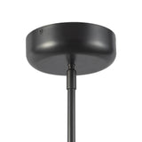 Urban Bronze/Clear Glass Sutton Chandelier by Alora Lighting Details