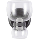Urban Bronze/Clear Glass Sutton Wall/Vanity Light by Alora Lighting