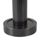 Urban Bronze/Glossy Glass 5inch Vienna Table Lamp by Alora Lighting Details