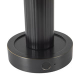 Urban Bronze/Glossy Glass 5inch Vienna Table Lamp by Alora Lighting Details