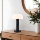 Urban Bronze/Glossy Glass 6inch Vienna Table Lamp by Alora Lighting