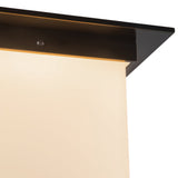 Urban Bronze/Opal Glass 8x11inch Mineral Flush Mount-Square by Alora Lighting Details