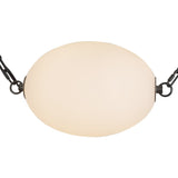 Urban Bronze/Opal Glass Mineral Chandelier by Alora Lighting Details
