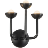 Urban Bronze 11inch Spade Wall/Vanity Light by Alora Lighting