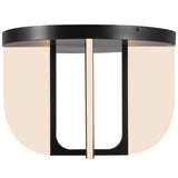 Urban Bronze 16inch Anders Semi-Flush Mount by Alora Lighting