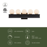 Urban Bronze 21inch Sinclair Wall/Vanity Light by Alora Lighting Light Source