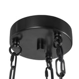 Urban Bronze 25inch Cortez Chandelier by Alora Lighting Details