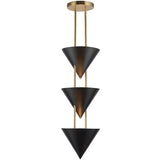 Urban Bronze 28inch Versus Pendant by Alora Lighting