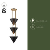Urban Bronze 28inch Versus Pendant by Alora Lighting Light Source