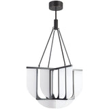 Urban Bronze 29inch Anders Chandelier by Alora Lighting