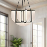 Urban Bronze 29inch Anders Chandelier by Alora Lighting