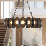 Urban Bronze 37inch Cortez Chandelier by Alora Lighting