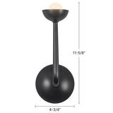 Urban Bronze 3inch Spade Wall/Vanity Light by Alora Lighting Dimensions
