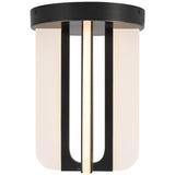 Urban Bronze 8inch Anders Semi-Flush Mount by Alora Lighting