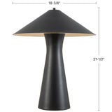 Urban Bronze Blair Table Lamp by Alora Lighting Dimensions