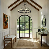 Vance 39'' Integrated LED Bronze Noir Chandelier by Crystorama