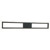 Valance Vanity Light Large Matte Black Matteo