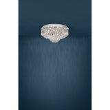 Valparaiso Ceiling Light Small Chrome by Eglo - lifestyle room setting