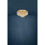 Valparaiso Ceiling Light Small Gold by Eglo - lifestyle room setting