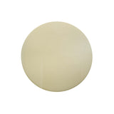 Vanilla Gloss Medium Ceramic Round Backlit Color Temperature Selectable LED Wall Sconce by Justice Design