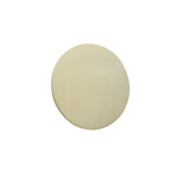 Vanilla Gloss Small Ceramic Round Backlit Color Temperature Selectable LED Wall Sconce by Justice Design