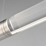 Vanish Linear Pendant 72 Inch Brushed Aluminum By ET2 Detailed View1