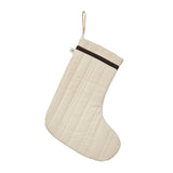 Vari Quilted Christmas Stocking - Natural by Ferm Living
