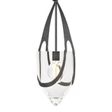 Vaso Pendant in Ink by Hubbardton Forge