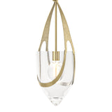 Vaso Pendant in Modern Brass by Hubbardton Forge
