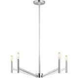 Vector Chandelier — 28", Chrome