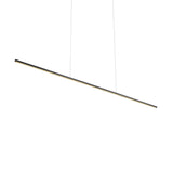 Vega Minor Linear Pendant By Kuzco, Size: Large, Finish: Black