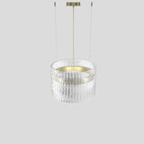 Vegas Pendant Light By Masiero, Size: Large, Finish: Champagne Leaf, , | Casa Di Luce Lighting