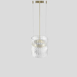 Vegas Pendant Light By Masiero, Size: Mediuml, Finish: Champagne Leaf, , | Casa Di Luce Lighting