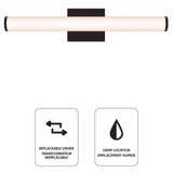 Vela Vanity Light Black By Dals Detailed Views 2