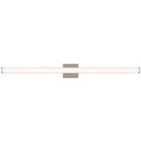 Vela Vanity Light Satin Nickel Large By DALS - Front View