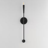 Vela Wall Sconce Black by Maxim Lighting
